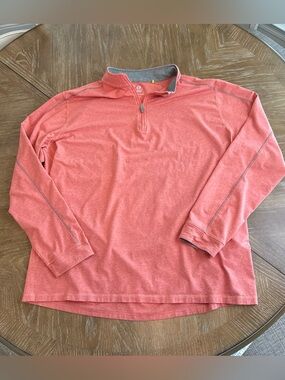 Tasc bamboo performance technology Coral Quarter-Zip Pullover